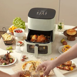 3L 5L 7L Modern Square Air Fryer Factory Direct Sale Oil Free Oven Multiple Options Can Be Customized