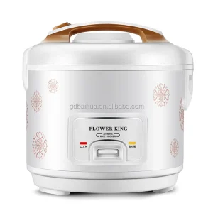 3L 860W High-Efficiency Non-Stick Rice Cooker with Stainless Steel Inner Pot and Keep-Warm Function