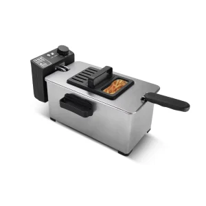 3L Deep Fryer Electric Deep Fat Fryer with Stainless Steel Housing