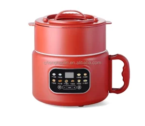 3L Dormitory and Household Use Portable Mini Electric Hot Pot Multi Functional Steaming Thermal Preservation Pot