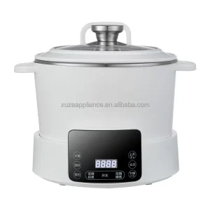 3L Electric Hotpot Desugarised Rice Cooker and Food Grade 304 Stainless Steel Deep Fryer for Household Hotel Use