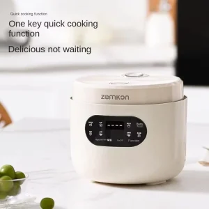 3L Electric Rice Cooker for Household Use Microcomputer Control Cast Iron Heating Plate Aluminum Lid 501W 1 Year Warranty