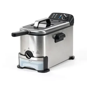 3L Frying Machine Filter Function Countertop Chicken Frying French Fries Machine Deep Fryer for Home Use