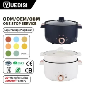 3L NonStick Electric Cooker Frying Pan Electric Skillet Intelligent Cooking Soup Pot Nonstick Pot With Steamer