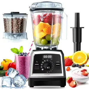 3L Portable Baby Food Processor Smoothies Maker Blender Juicer Digital Display Timing Household RV Use
