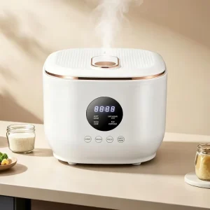 3L Smart Electric Rice Cooker with 5 Cooking Mode and Touch Control Low sugar Electric Rice Cooker for Home Office Restaurant