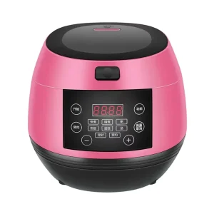 3L Smart Rice Cooker 500W Cylinder Non Stick Liner Stainless Steel Car Noodles Cooker Measuring Cup Electric OEM Rice