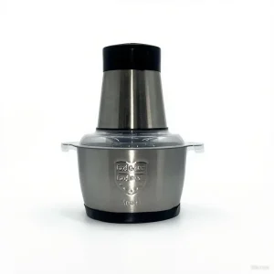 3L Stainless Steel Electric Automatic Home Meat Grinder with Adjustable Speeds 300W Power Slicer and Chopper Functions