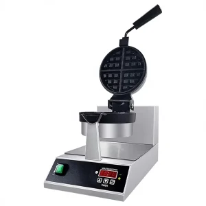 3cm Electric Gas Waffle Maker Pancake Machine Commercial Grid Cake Crepe Machine Smart Temperature Control 6 Months Warranty