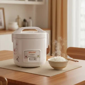 3in1 Multifunctional 2 Liters 400W Durable Non stick Smart Rice Cooker Home Mini Rice Cooker