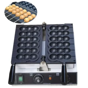 3×6 String Waffle Machine Electric Non Stick Skewer Waffle Maker Machine Takoyaki Ball Shaped Waffle Baker Maker
