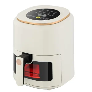 4 5L Commercial Household Intelligent Visual Oven Touch Screen Model Air Fryer Multi functional Electric Fryer