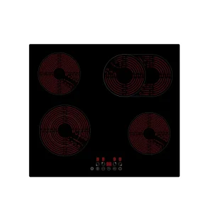 4 Hot Plate With Double Ring Electric Cooker 4 Burner Infrared Hob