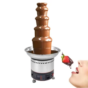 4 Layer Chocolate Melting Machine Chocolate Fountain Machine Mini Chocolate Fountains for Party