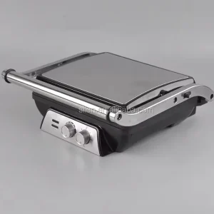 4 Slice Die Casting Aluminum Electric Steak Pressing Press Panini Grill Griddle Sandwich Maker Breakfast Toaster Waffle Maker