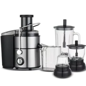 4 in 1 Commercial Multi Purpose Electric Juicer Blender Mixer Food Processor for Household Use for Smoothies Extracteur De Jus