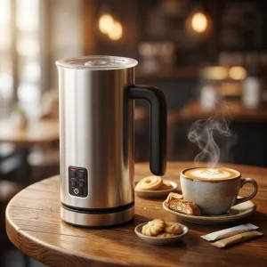 4 in 1 Electric Milk Foamer Versatile Electric Milk Frother Stainless Steel