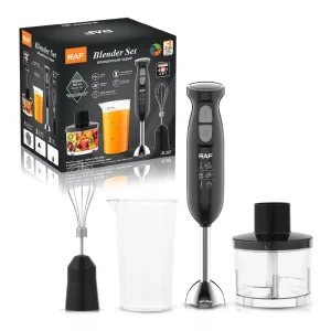 4 in 1 Handheld Blender Set 4 Blades Electric Home Use with Cups Fast Speed Blender