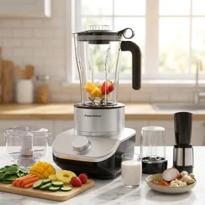 4 in 1 Multifunctional Heavy Duty 6 Blades Electric Blender