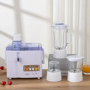 4 in 1 Orange Juicer Juicer Extractor Machine Slow Cold Press Juicer Compact Size Lower Noise Big Mouth
