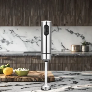 4 in 1 Professional Electric Hand Held 400W Stainless Steel Immersive Blender with Mixing Bowl for Kitchen Use