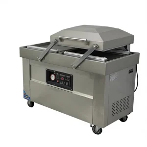 400P Electric Semi Automatic Wood Vacuum Sealer for Frozen Food & Seafood Commercial Use Cold Storage Factory Durable Efficient