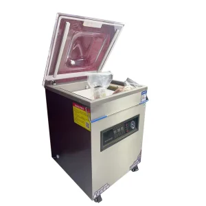 400TD Electric Semi Automatic High Power Durable Fresh Keeping Vacuum Sealing Machine for Beef Commercial Household Use