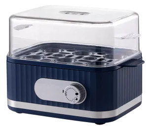 400W Egg Boiler Machine 1 6 Eggs Adjustable Soft Medium Hard Egg Settings