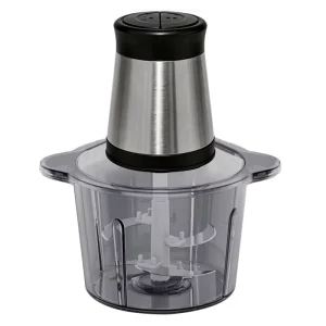 400W Electric Food Processor with 4 Cutting Edges Blade for Mincing Chopping Ideal As Meat Grinder Fresh Vegetables Chopper