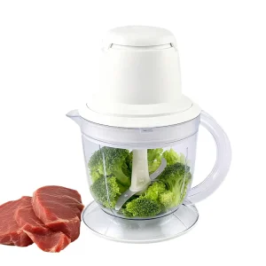 400W Electric Meat Grinder 1.2L AS Bowl One Speed Button 220-240V Household Kitchen Appliance for Mincing Food