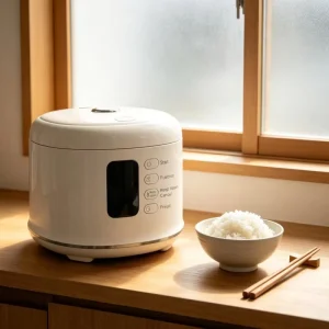 400W Multifunctional Rice Cooker 1.6L Fast Cooking 7 Cooking Modes 24H Timer Keep Warm