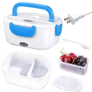 40W Portable Automatic Heating Lunch Box Electric Small Appliance for Home Car Thermal Insulation Food Storage Box
