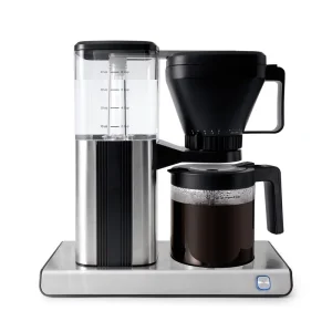 40oz 8 Cup Drip Coffee Maker Machine Anti dry burning Easy to Clean Stainless Steel Brewer
