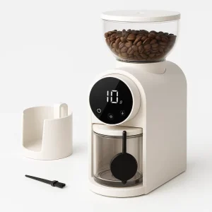 41mm Conical Burr Coffee Grinder for Home Barista Use