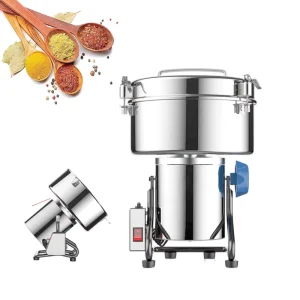 4500g Stainless Steel Electric Powder Grinder Food Processor Dry Grain Food Grinder Machine