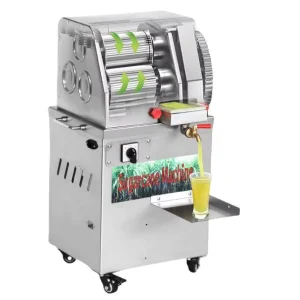 450W 220V Commercial Vertical Automatic Electric Cold Press Sugarcane Juice Extractor Machine High Rigidity Business