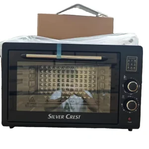 48L Hot Trotary Electric Pizza Oven Air Oven Fryer Baking Oaster Oven Manufacturer Low Price Silver crest