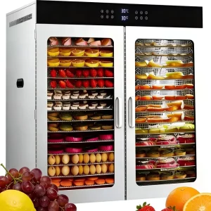 48Trays Food Drier Dehydrator Dehydrated Food