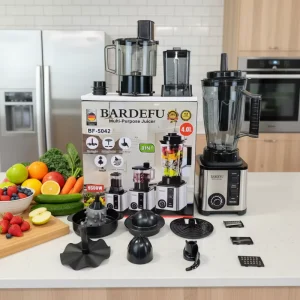 4L 8 in 1 Blender Stainless Steel Pure Copper Mixer Ice Crusher Juicer Multi Functional