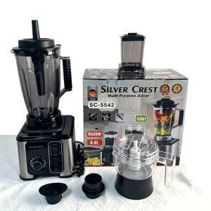 4L 9500W Electric Heavy Duty 3IN1 Blender Push Button 110 220V Plastic BPA Free 5+ Speeds Ice Crushing Multifunctional Food