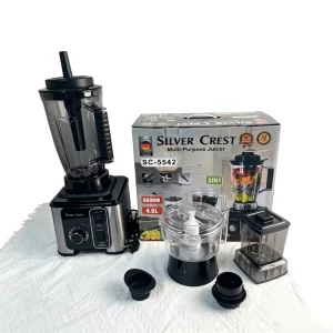 4L 9500W Electric Heavy Duty Blender Plastic 110-220V 3IN1 Multifunctional Food Processor Meat Grinder 5+ Speeds Household