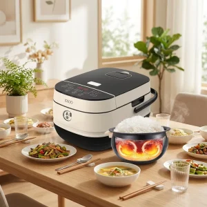 4L IH Induction Rice Cooker with IMD Panel Intelligent Precise Temp Control Smart Cooking