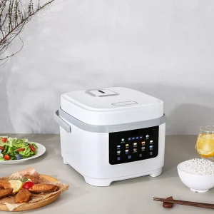4L Multi-Purpose Portable Outdoor Smart Multi Rice Cooker Non-Stick Inner Pot Digital Timer Control Fast Cooking