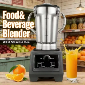 4L Stainless Steel Commercial Blender Heavy Duty Industrial High Speed Juicer NSF