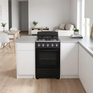 5 Burner Gas Stove with Oven Freestanding Stainless Steel RV Electric LPG Multifunction