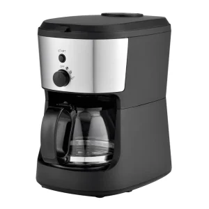 5 Cup with Stainless Steel Decoration Filter Drip Grinder Coffee Machine Maker