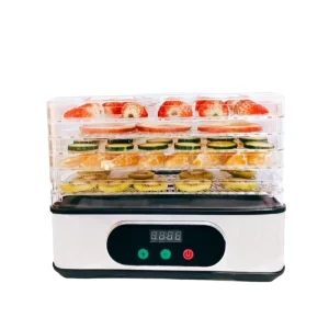 5 Layers Electronic Household Fruit Dehydrator 35 70 Adjustable Temperature Pet Food Dryer Dehydration 350W