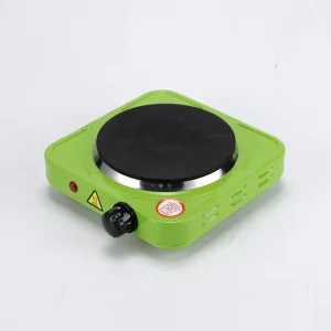 5 Levels Adjustable Temperature Knob Control Portable Metal Housing Cooktop Fast Heating Hot Plate Electric Cooking