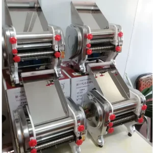 5 Minute Fast Electric Heavy Duty Stainless Steel Multi Function Noodle Maker & Cutting Machine for Frying