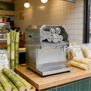 5 Rollers Stainless Steel Commercial Sugar Cane Juicer 220v Patented Juice Extractor Machine Commercial Sugarcane Juicer Machine
